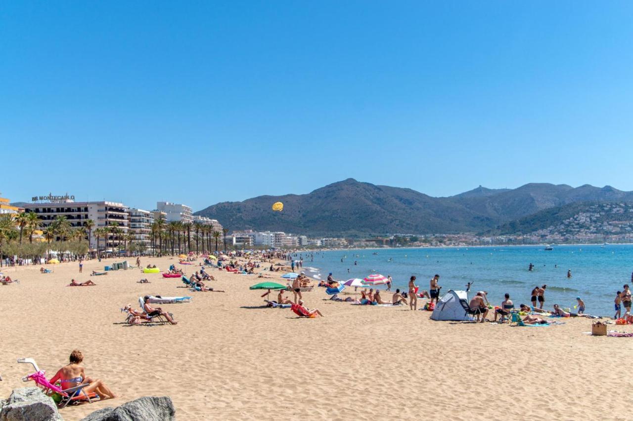 La Platja 3C Apto. con un dormitorio, 200m playa y plaza de parking Rosas Exterior foto